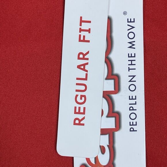 Kappa Shirt Unisex Extra Large‎ Red Black Paderno Performance Short Sleeve NWD - Picture 7 of 12